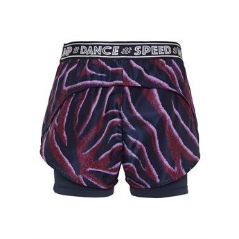 Omari Zebra Stripes Sport Shorts