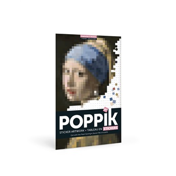 VERMEER - Pixel Portrait + 2100 Stickers