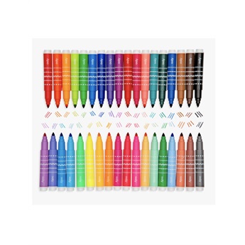 Double Up 2 in 1 Mini Marker Travel Set - 36 Colours