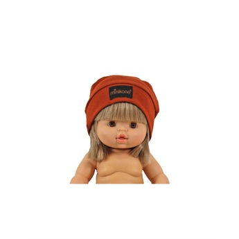 Bonnet Socks Cap Cognac