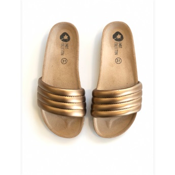 Cork Sandal Bronze