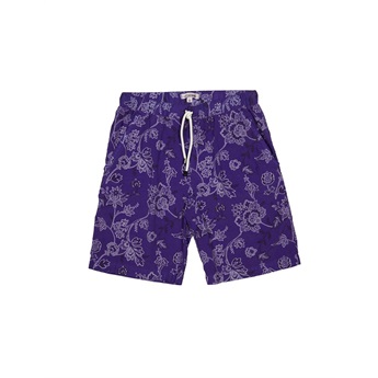 Booby Boxer Swimshort Bandana Violet