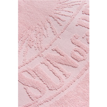 Monochrome Beach Towel - Just Pink