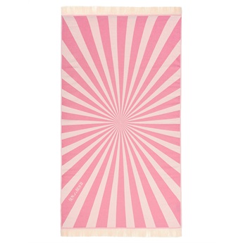 Feather Beach Towel - Lollipop