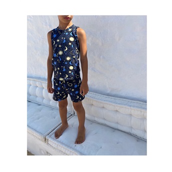 Summer Pyjama Set Starry Night