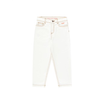 Tiny Baggy Jeans Off White