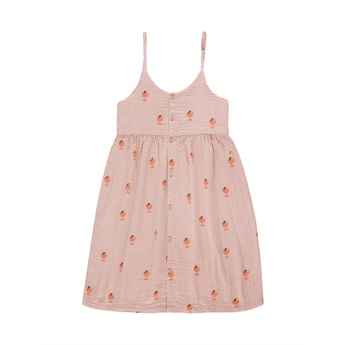 Ice Cream Cup Dress Dusty PInk