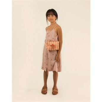 Ice Cream Cup Dress Dusty PInk