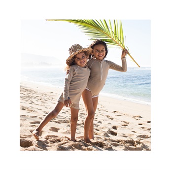 Sand Ribbed Swimshort UPF50+