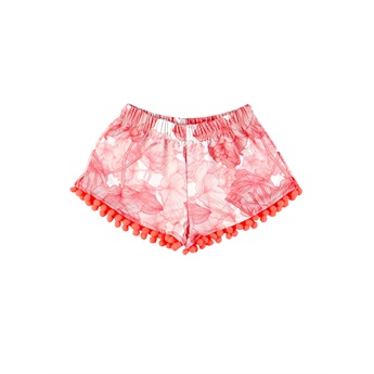 Shorts Coral Flowers