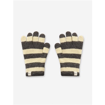 Stripped Knitted Gloves