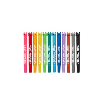 Cat Parade Watercolour Gel Crayons - Set of 12