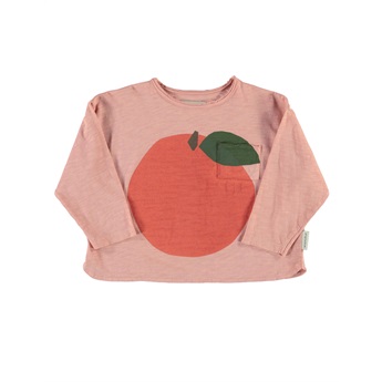 Long Sleeve T-Shirt Light Pink Peach
