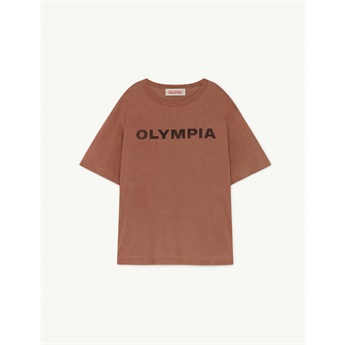 Rooster Oversize T-Shirt Brown Olympia