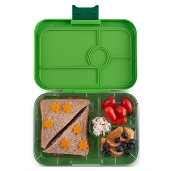 Yumbox Tapas XL - 4 Sections - Go Green