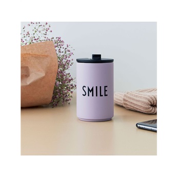 Design Letters - Insulated Cup SMILE Laven