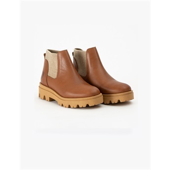 Brezo Leather Boot Camel