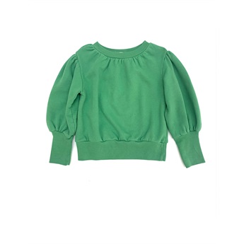 Puffed Sweater Green