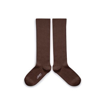 La Haute - High Socks - Chocolat Au Lait