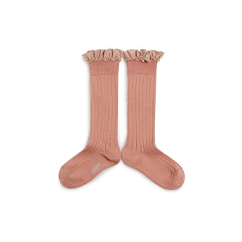 Apolline - High Socks - Bois De Rose