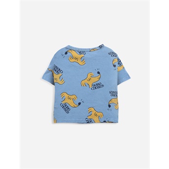 Baby Sniffy Dog All Over Short Sleeve T-Shirt