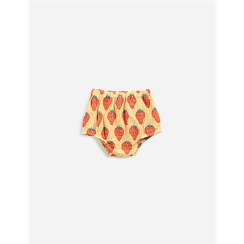 Baby Strawberry All Over Woven Bloomers