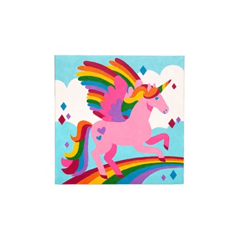 Colorific Canvas Kit - Paint By Number - Magic Unicorn