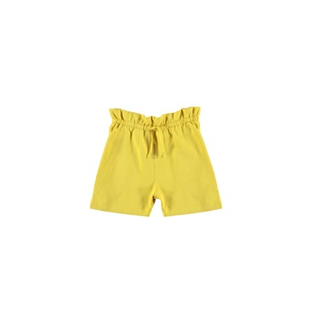 Waist Shorts Yellow