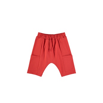 Skater Midi Pants Red