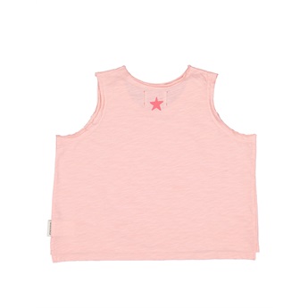 Sleeveless T-Shirt Pink Cirle