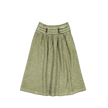 Longskirt Washed Military Green