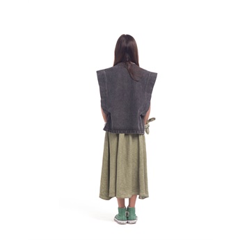 Longskirt Washed Military Green