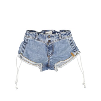 Shorts Washed Light Denim