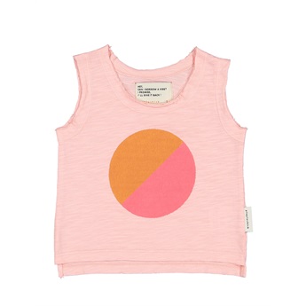 Baby T-Shirt Pink Circle Print