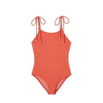 Bahamas Swimsuit Lurex Corail