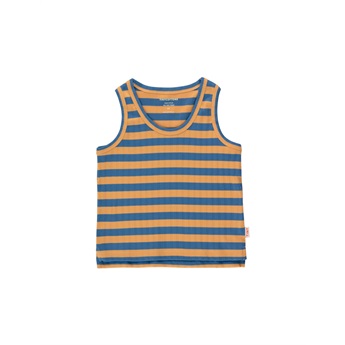 Stripes Tank Top Almond / Blue