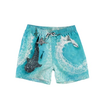 Molo Niko tie-dye swim shorts - Green