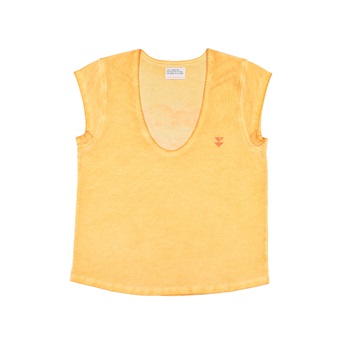Sleeveless T-Shirt Orange - Lost In Love