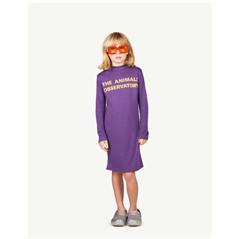 Dragon Kids Dress Purple