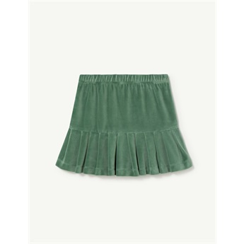 Velvet Bird Skirt Green