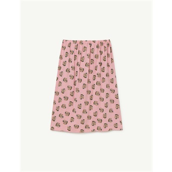 Ladybug Skirt Pink Flowers