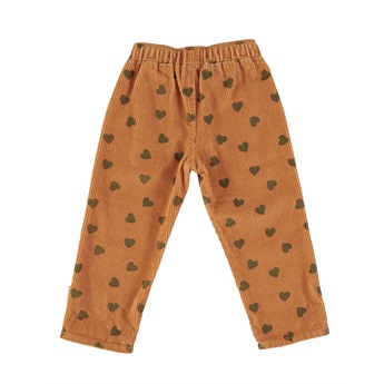 Green Hearts Allover Trousers