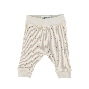 Baby Ecru Leggings w/ Stars