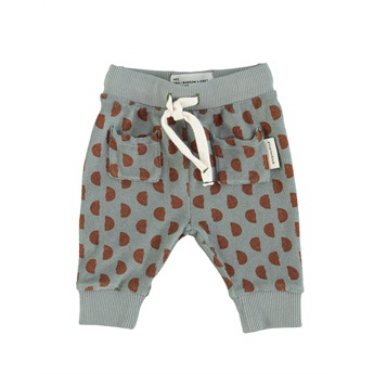 Baby Terry Leggings - Brown Half Moon