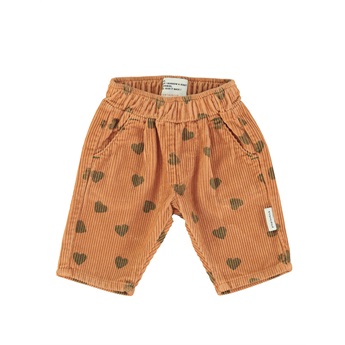 Baby Green Hearts Allover Trousers