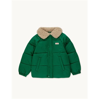 Solid Padded Jacket Grass Green