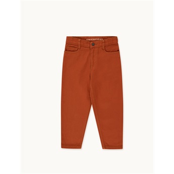 Solid Baggy Jeans Chestnut