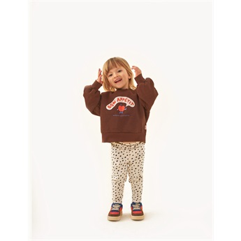 Baby Bon Appetit Sweatshirt Chocolate