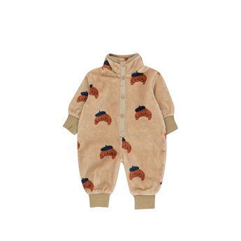 TINYCOTTONS TINY POODLE POLAR ONE-PIECE taupe TINYCOTTONS TINY POODLE POLAR ONE-PIECE taupe