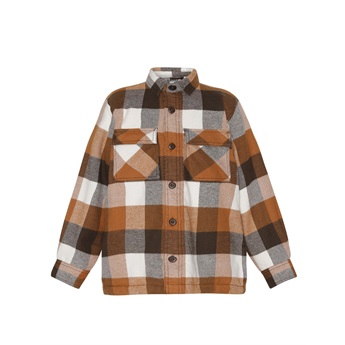 Hayes Shirt Brown Check